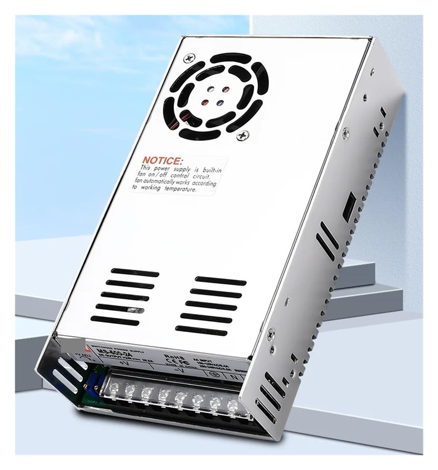 Uniwersalny regulowany zasilacz impulsowy 500 W 12 V 24 V 36 V 48 V 60 V 72 V 80 V Regulowany zasilacz napięciowy Sterownik transformatora Pojedyncze wyjście Niski poziom hałasu(0-60V 8.3A)