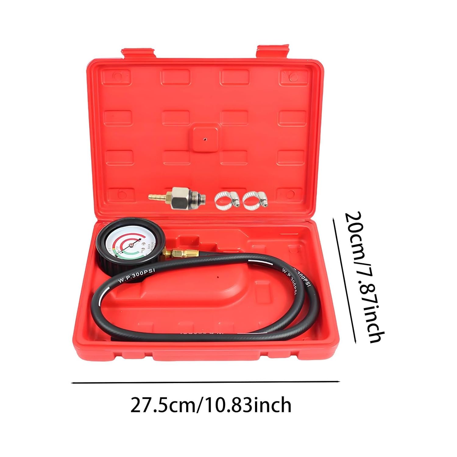 MH-9100 Exhaust Back Pressure Tester Set Automotive Tool Gauge Compression Tester for Cars Marine Engines
