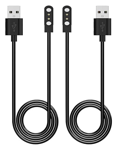 Paquete de 2 cargadores VeryFit para reloj inteligente, cable de carga magnético para IDW26 25 23 21 19 17 16 15 13, SKG V7 Pro R8, Umidigi Uwatch