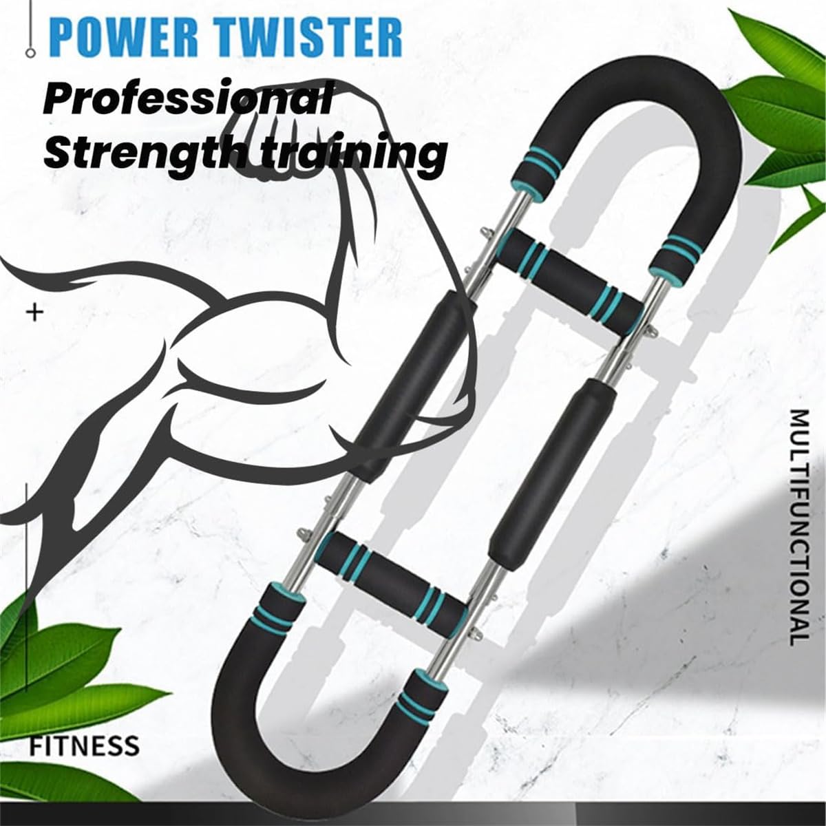 Clingman Crush Chest Trainer, Twister Arm Trainer - Adjustable 60-100lb Chest & Arm Trainer, Portable Chest Workout Equipment, Arm Exerciser for Upper Body Strength Training,for Home Gym