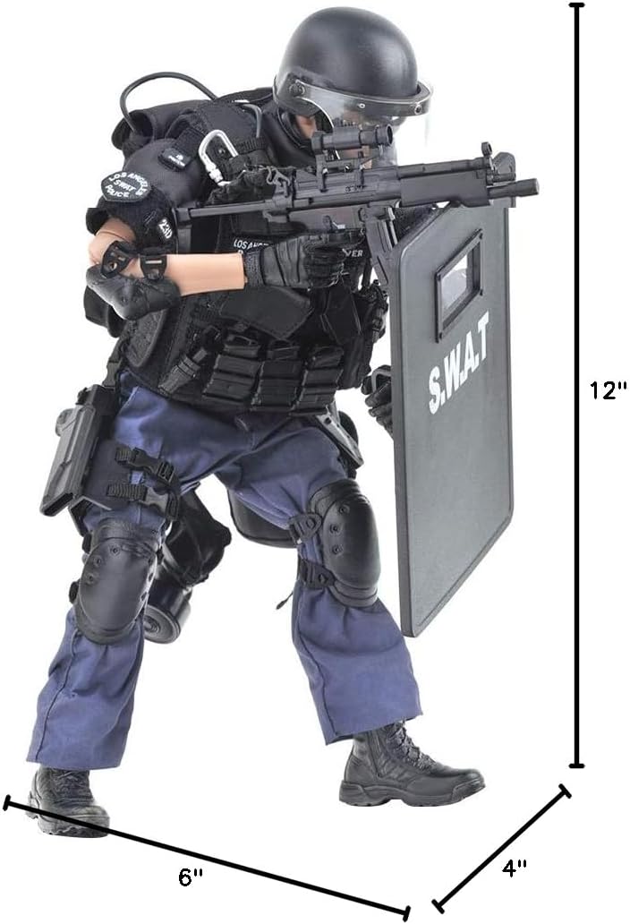 YEIBOBO ! Highly Detail Special Forces 12inch Action Figure SWAT Team (Point-Man)
