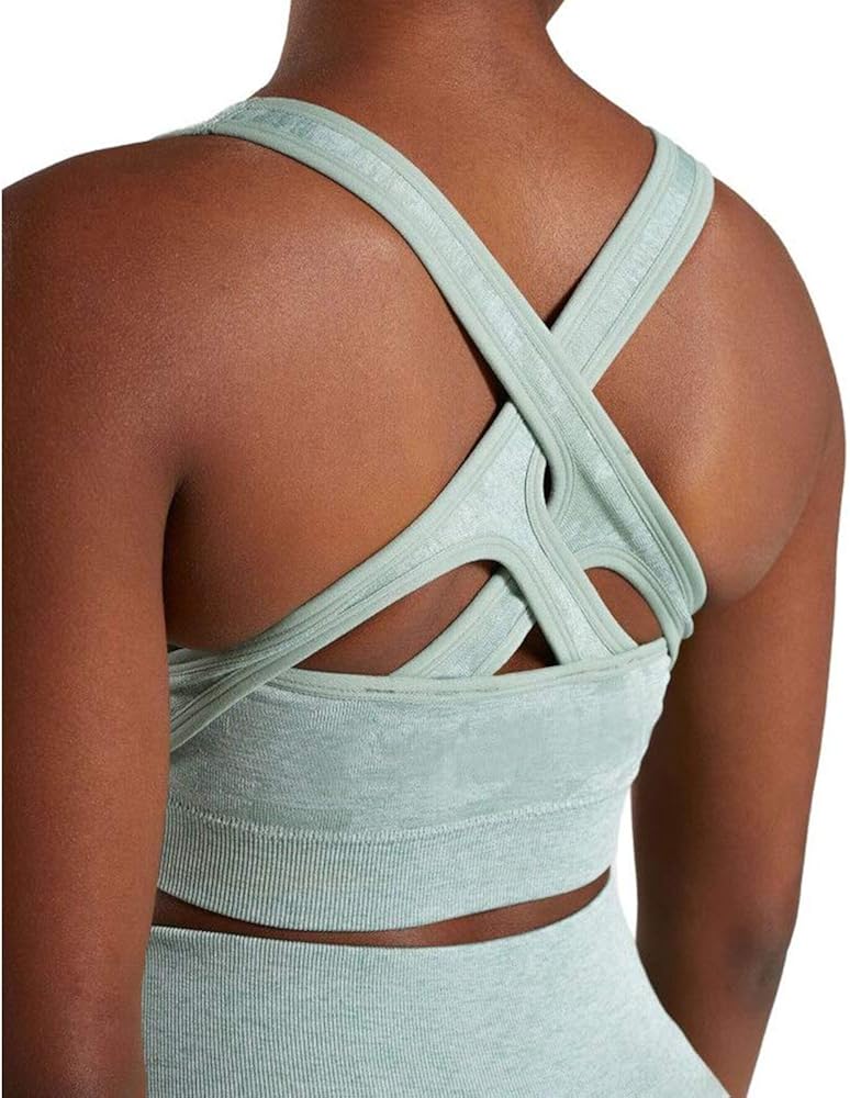 WodoWei Camo Seamless Sports Bras for 