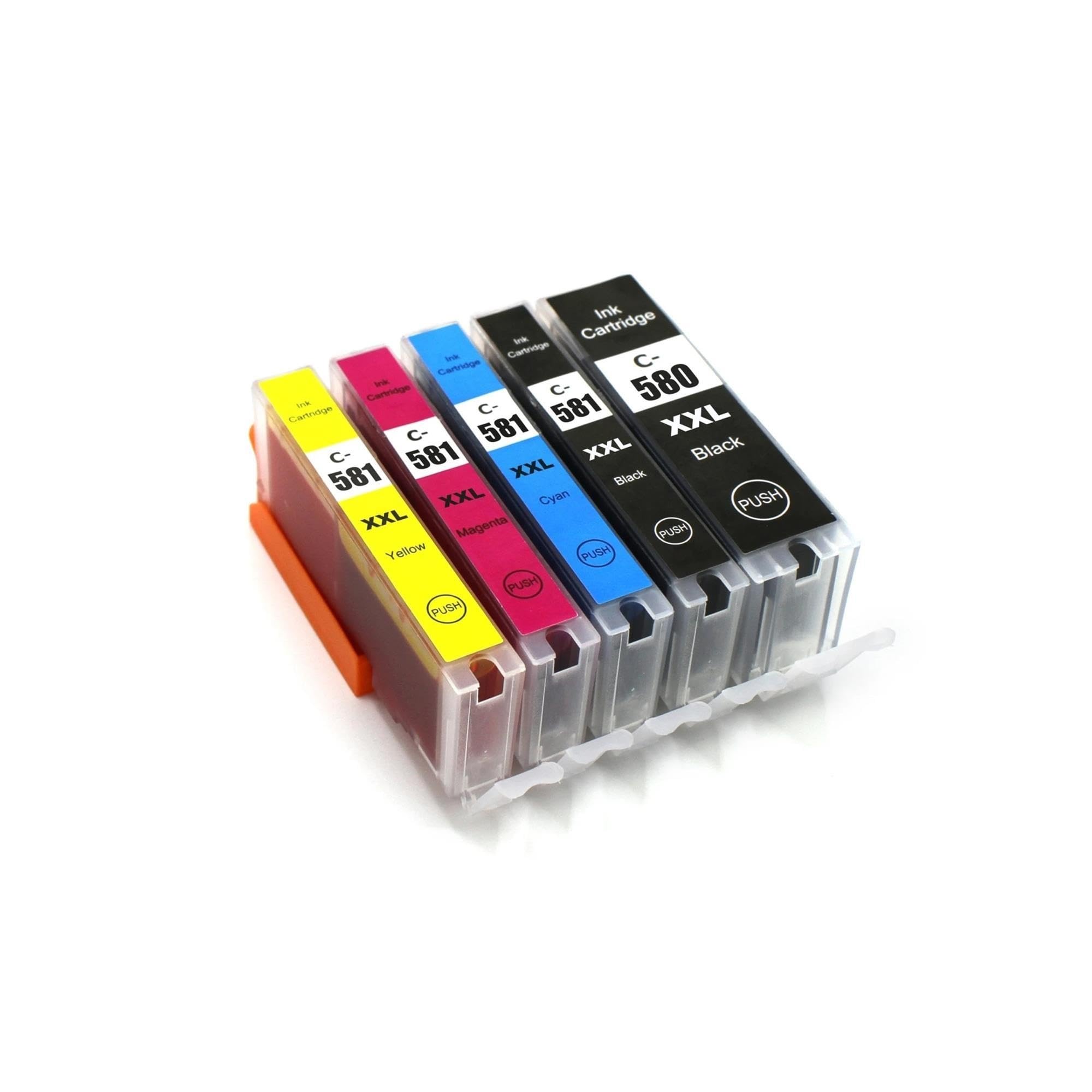 Cartuchos de Tinta PGI-580 CLI-581 compatibles con Canon PIXMA TS705