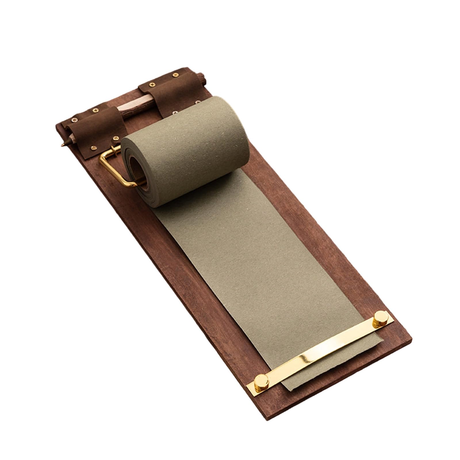 Porte-bloc rétro rechargeable avec bloc-notes mural pour note et déco - 7