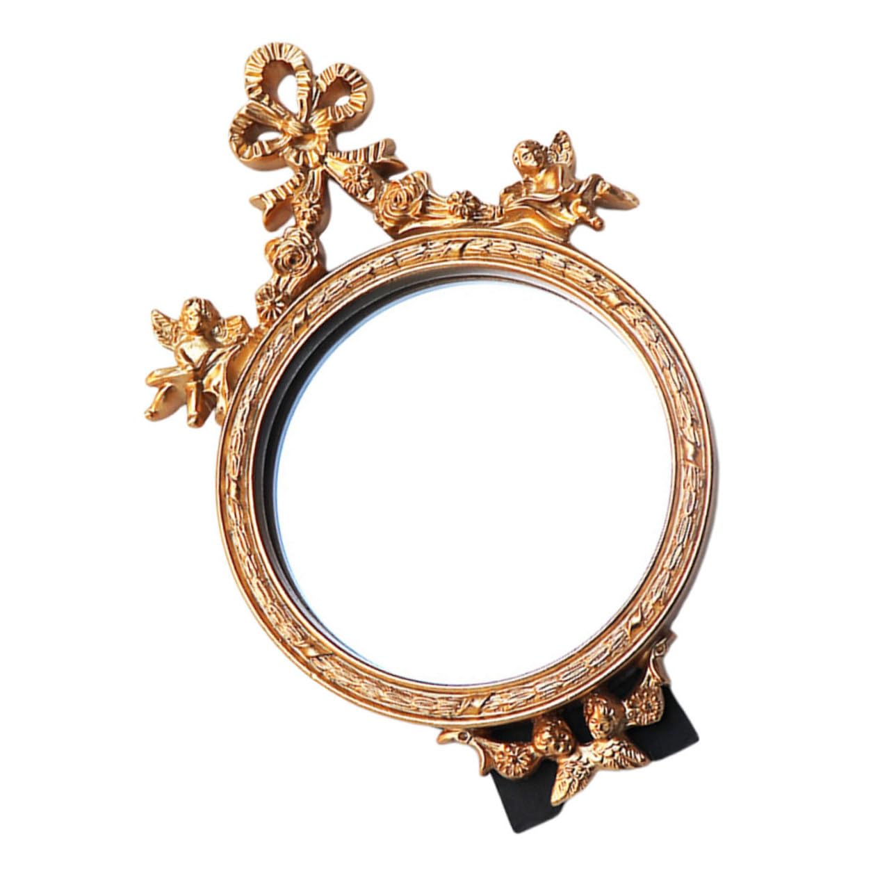 Miroir de Maquillage Vintage Healvian : Finis les Reflets Flous avec le Plateau Pratique