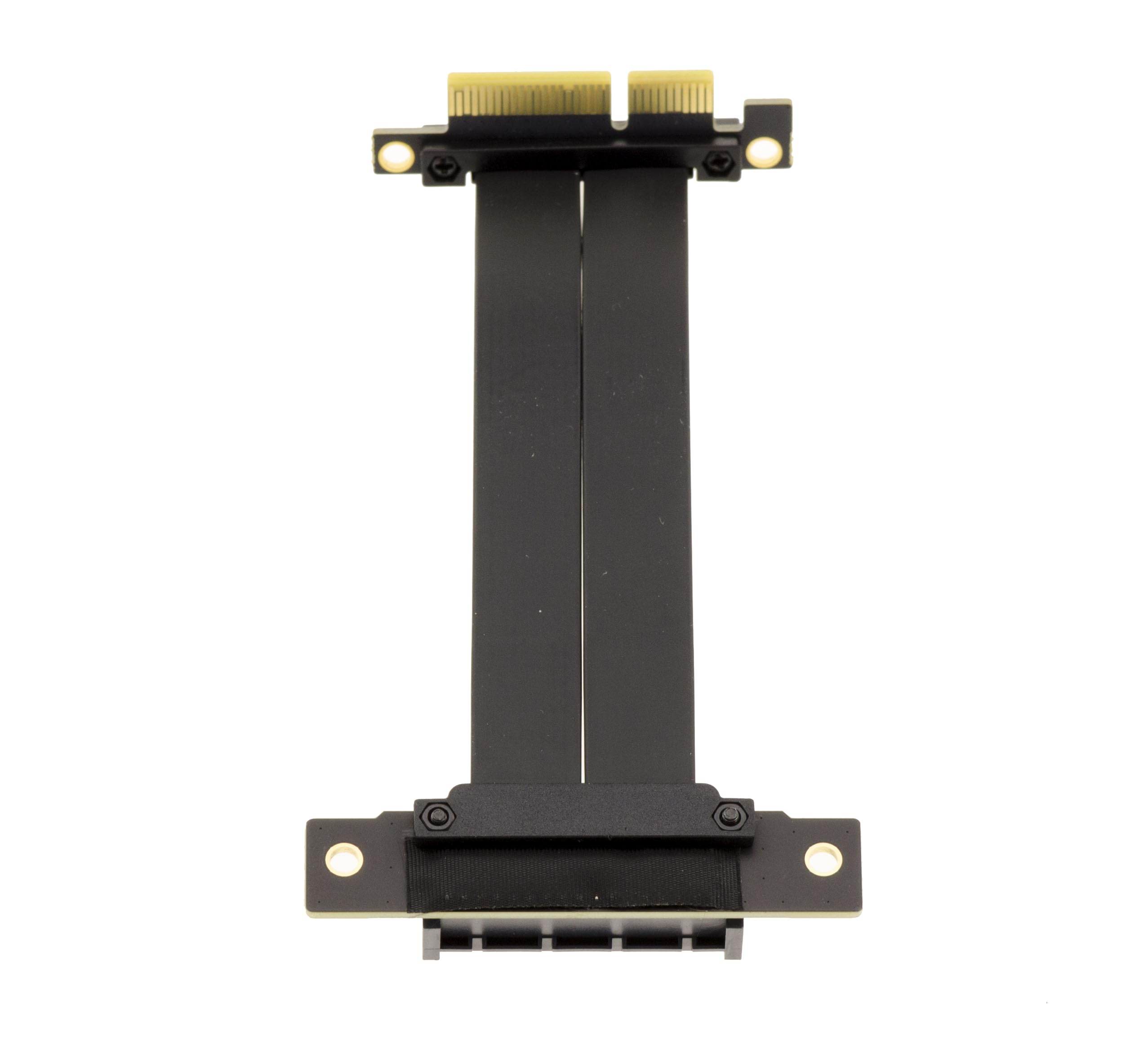 KALEA-INFORMATIQUE Nastro Estensore Riser PCIe Gen 4.0 - Maschio X1 A Femmina X1 - 12 Cm