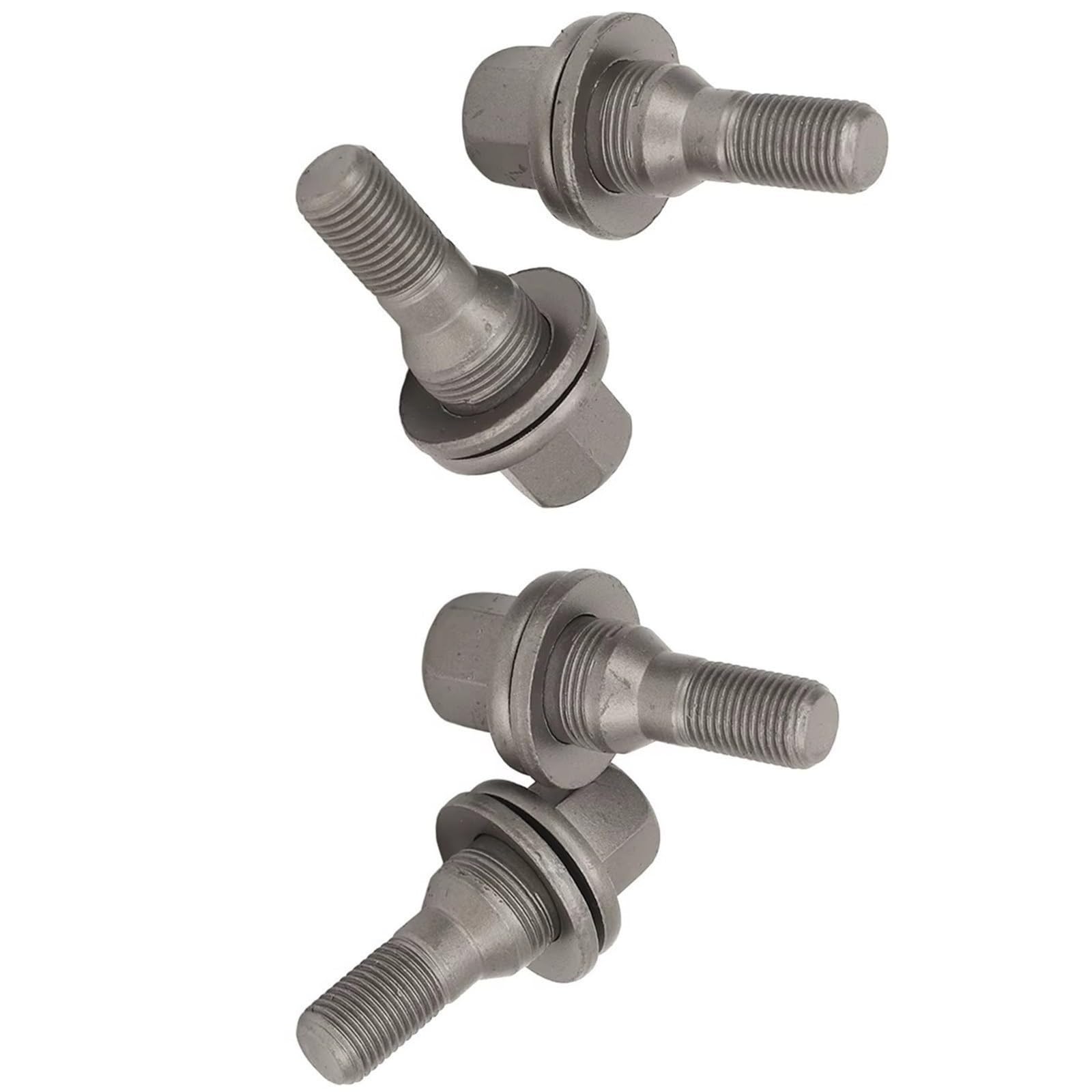Bulloni ruota auto Compatibile Con Citroen Per C3 Per Pluriel 2003 Set Da 4 Dadi Per Cerchi In Lega Con Rondelle Coniche OEM:9644576680