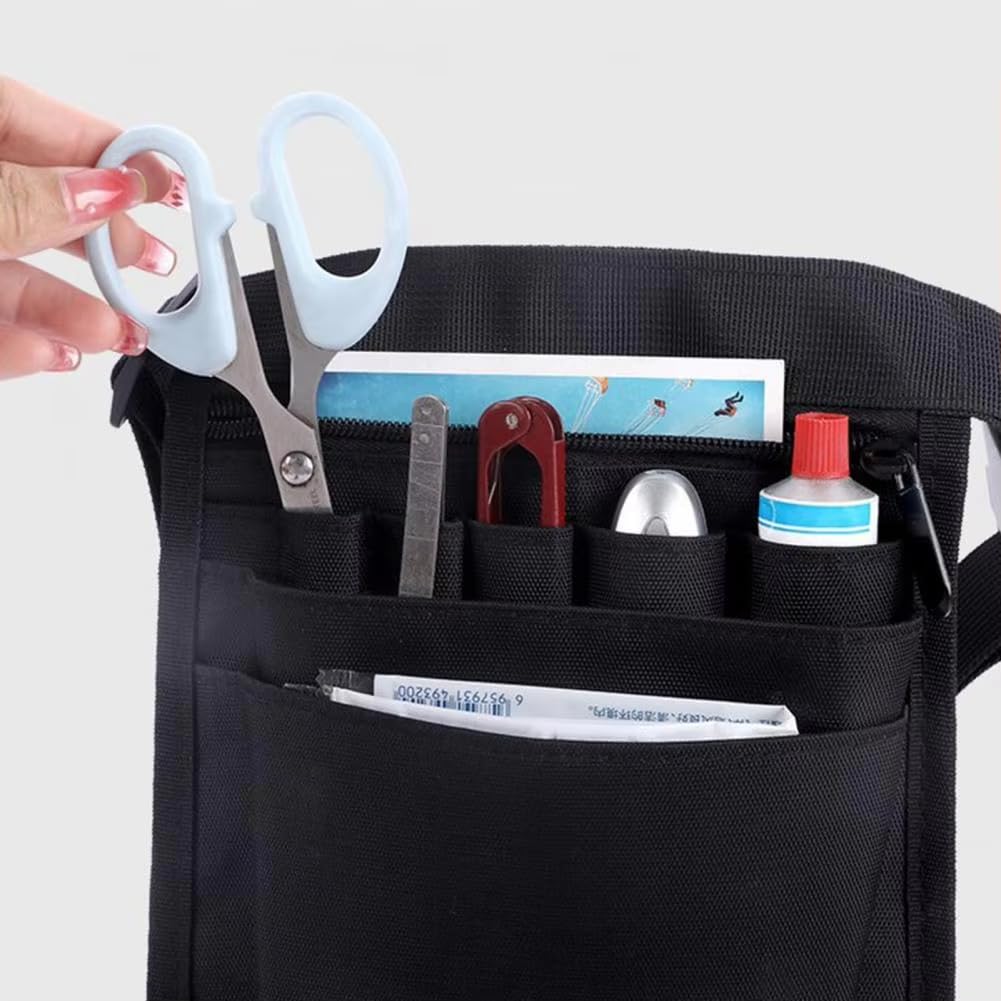 Amazon.co.jp: 腰道具 ベルト付き ナースポーチ ウエストポーチ 腰袋