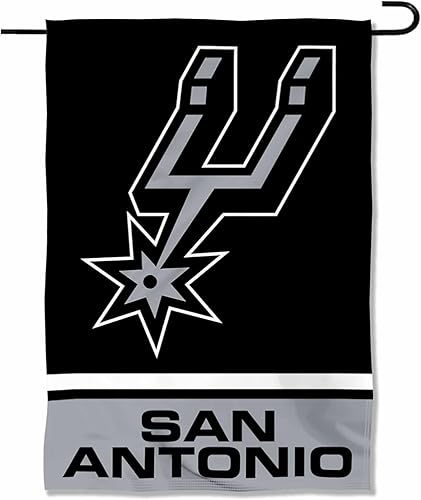 Bandera de jardín de doble cara de San Antonio Spurs
