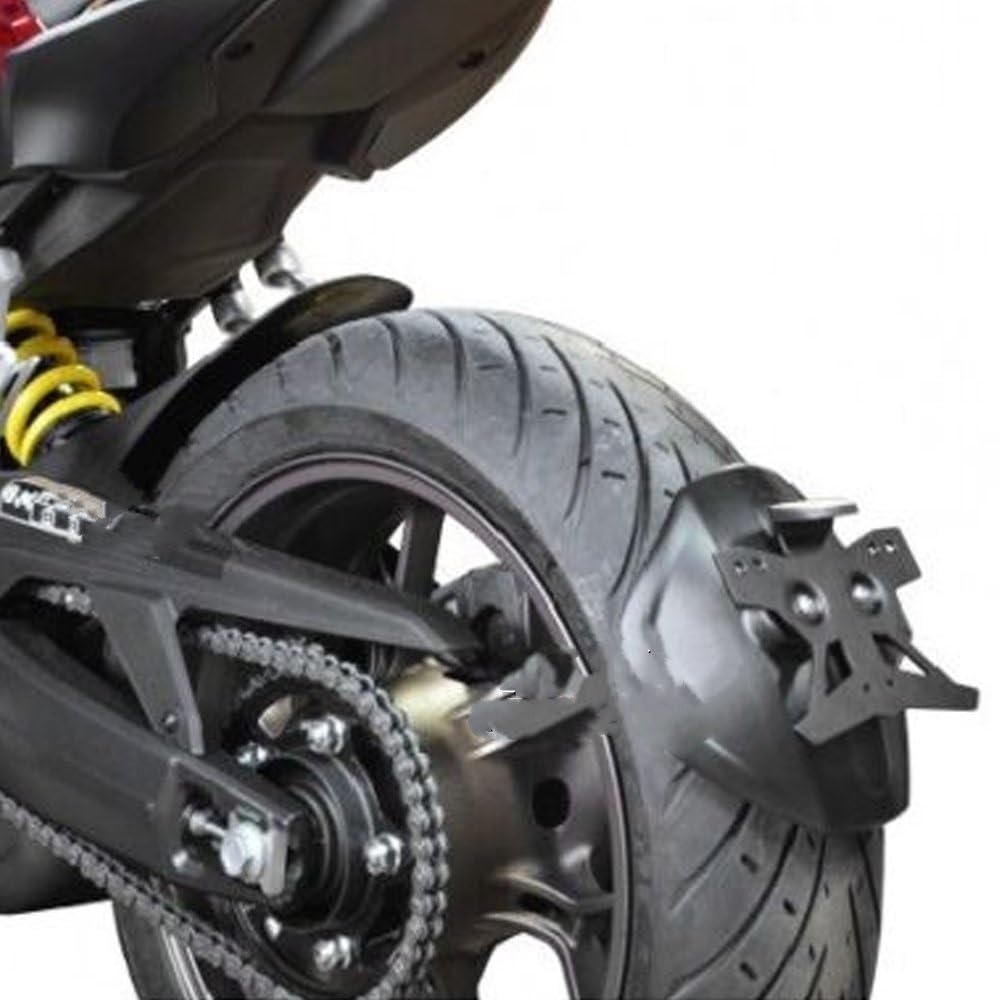 BeNsil Parafanghi Moto Parafango Parafango Posteriore Moto con Targa per CB 650R CB650R 2021-2023 2022 Paraspruzzi Paraspruzzi (Color : 2)