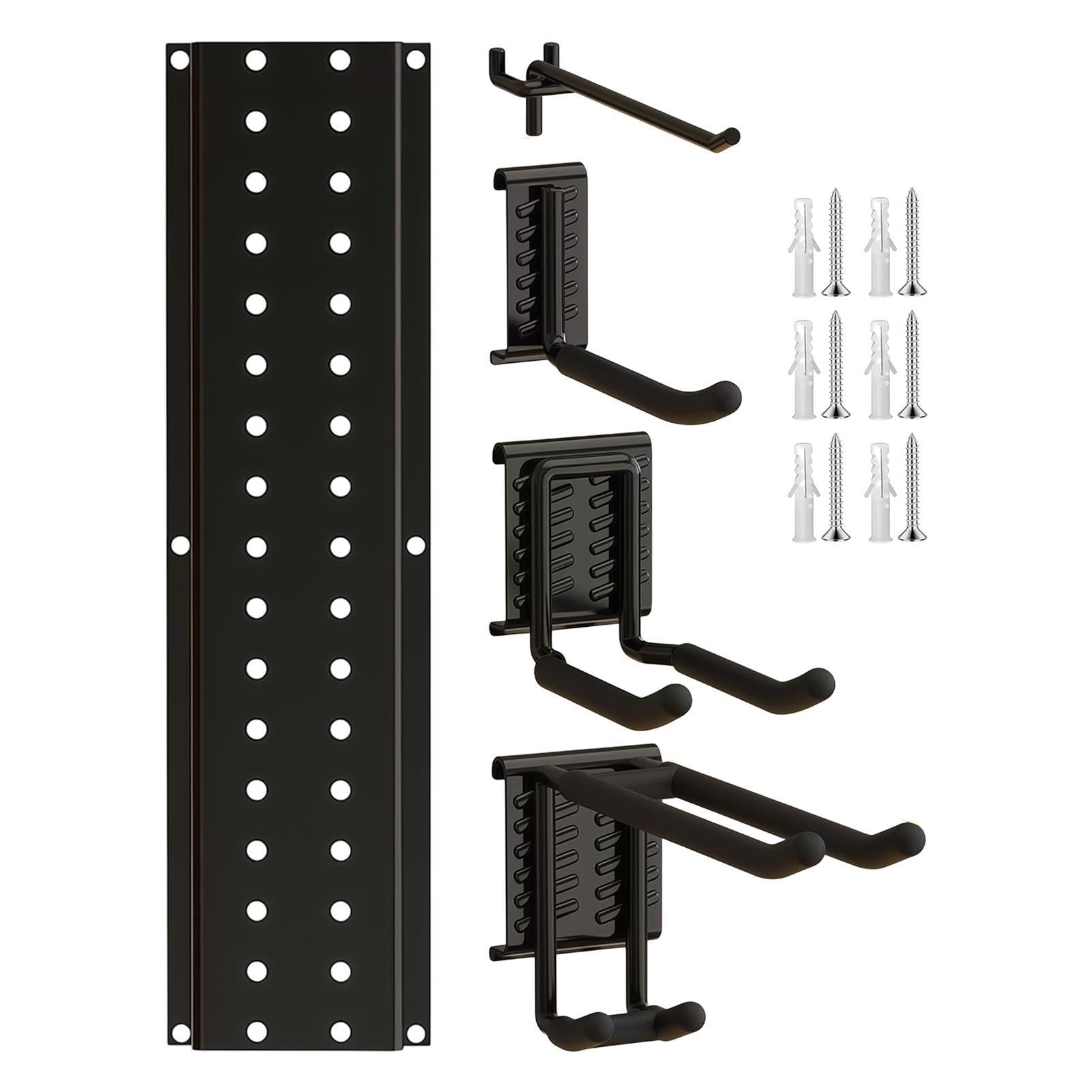 Ganchos de pared para garaje: metal engrosado, estable y resistente, resist