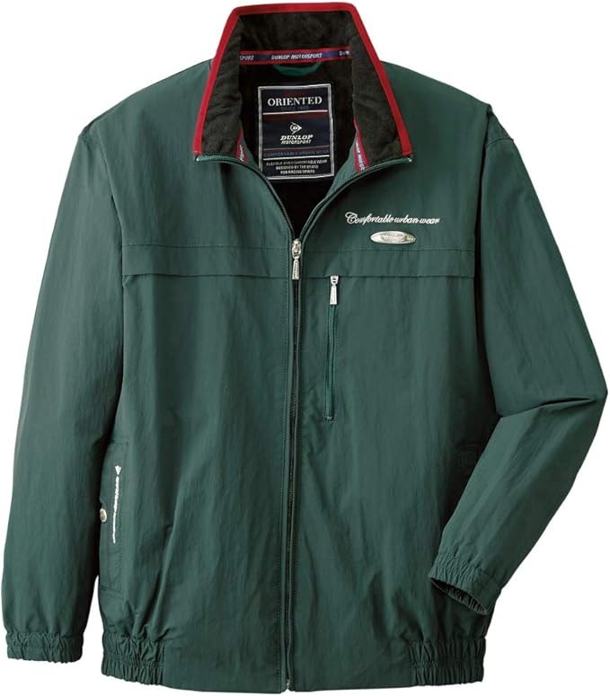 Amazon ダンロップ モータースポーツ 裏ベロアブルゾン 6ポケット ジャケット ブルゾン ジャンパー メンズ コート ジャケット 通販