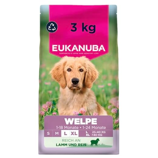 Eukanuba Premium Welpenfutter für große Rassen