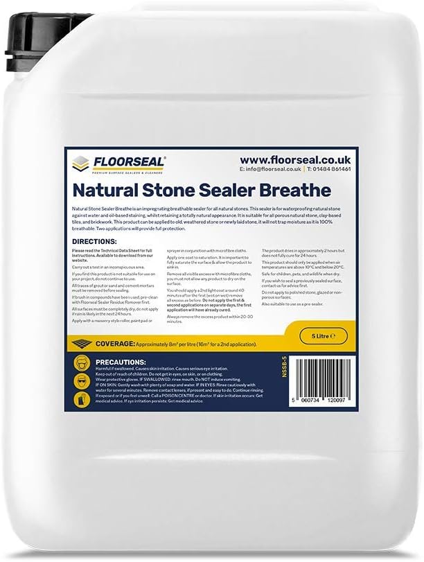 Natural Stone Sealer Breathe (5 Litre)