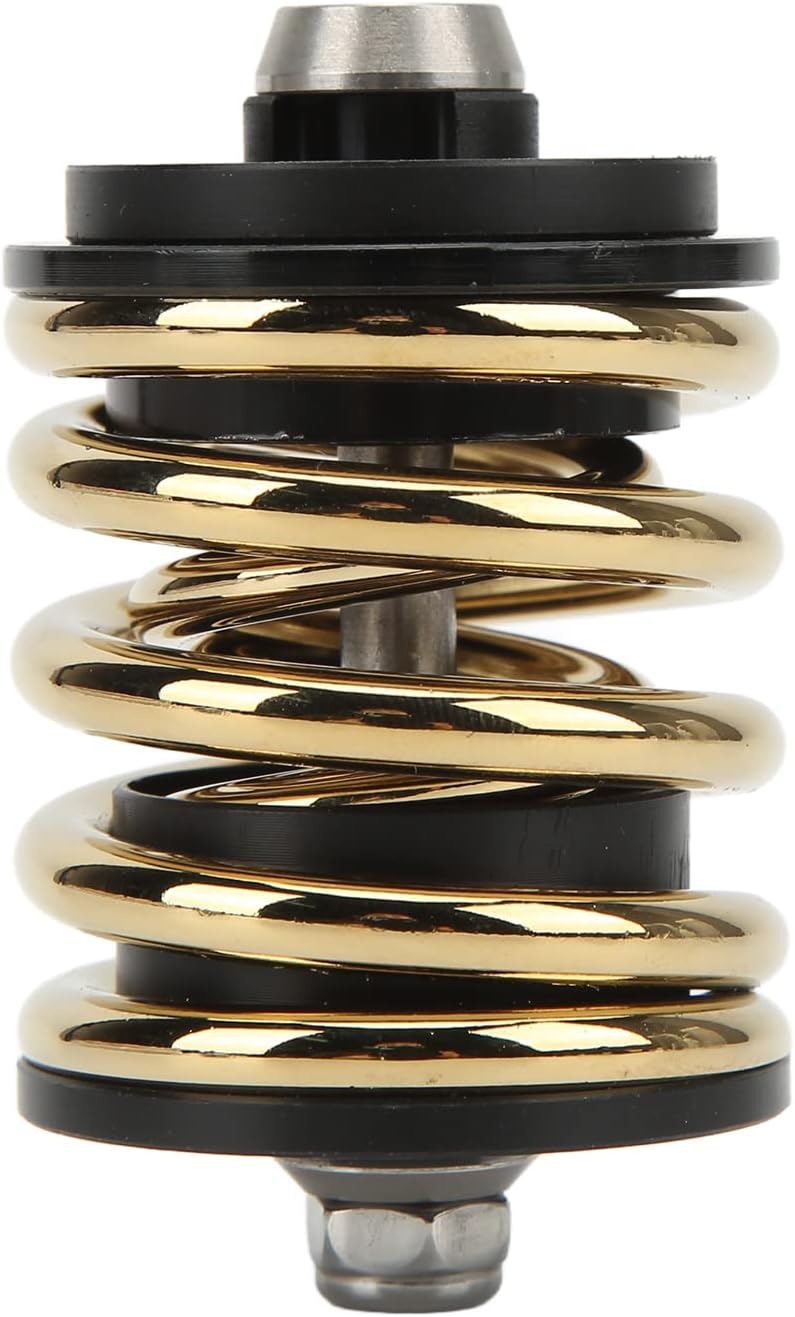 EVTSCAN Folding Bicycle Modified Rear Shock Absorber for Brompton Metal Spring Rear Shock Absorber Part(Silver)