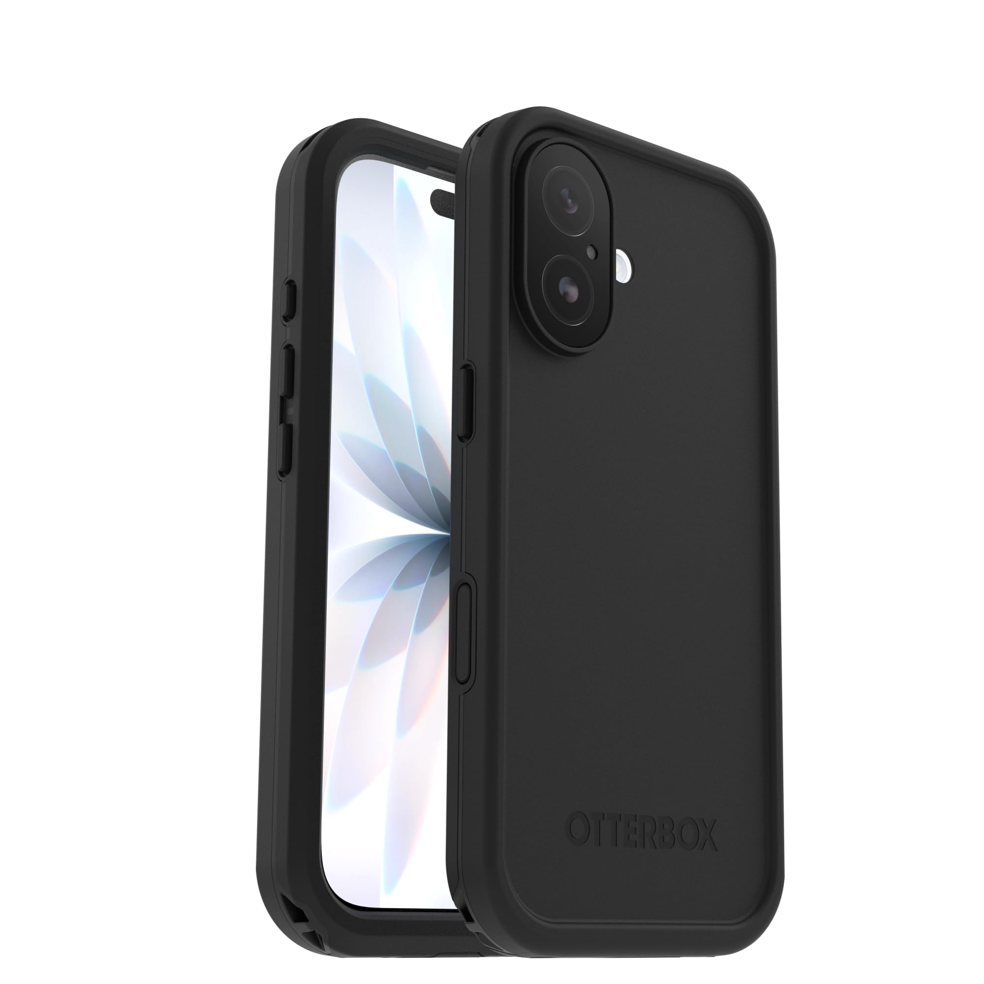 OtterBox Funda Impermeable para iPhone 17 FR, Color Negro, Resistente al Agua, hasta 2 Metros, IP68, Funda de teléfono para Nadar/esnórquel