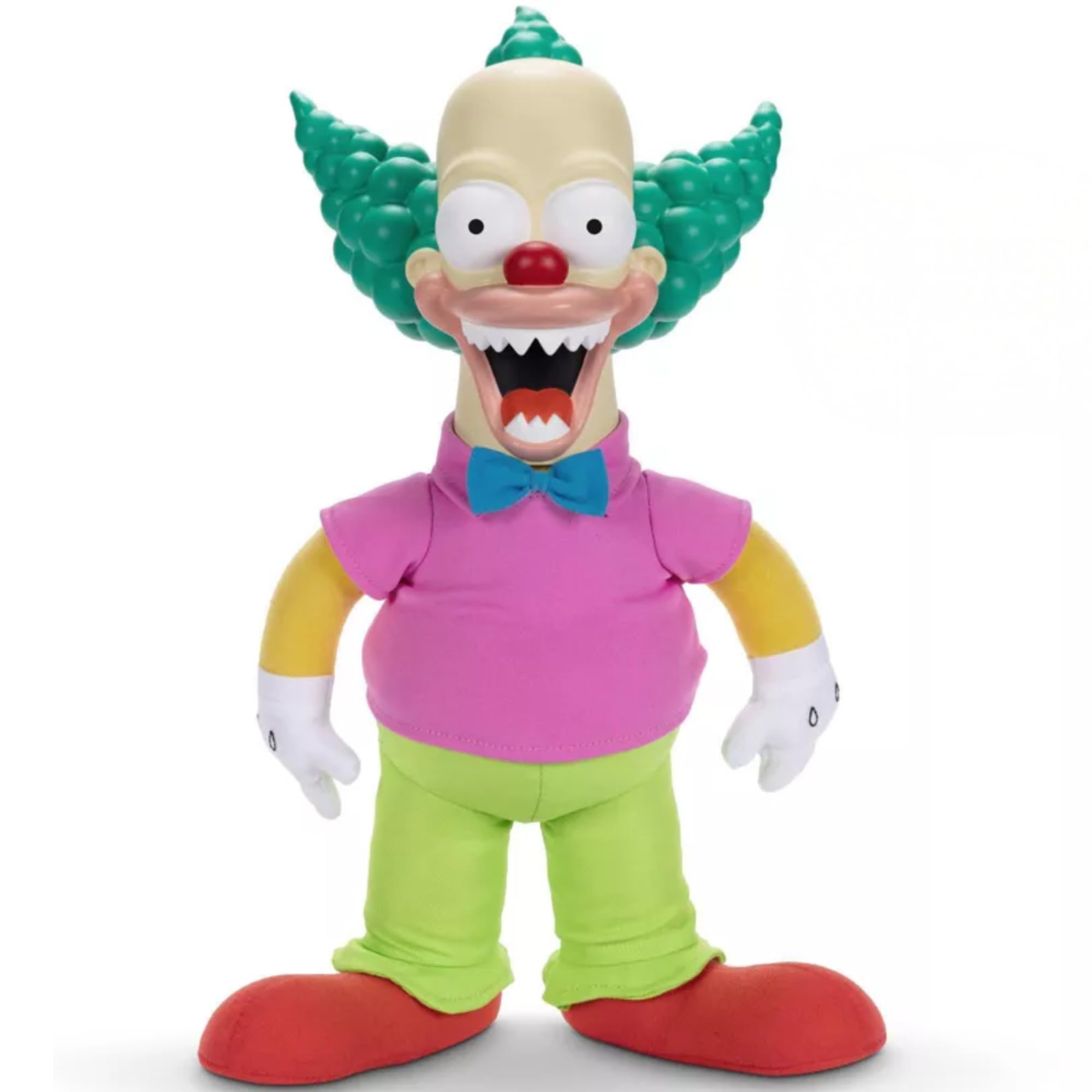 Amazon.com: Disney The Simpsons Talking Krusty Doll Plush, 16