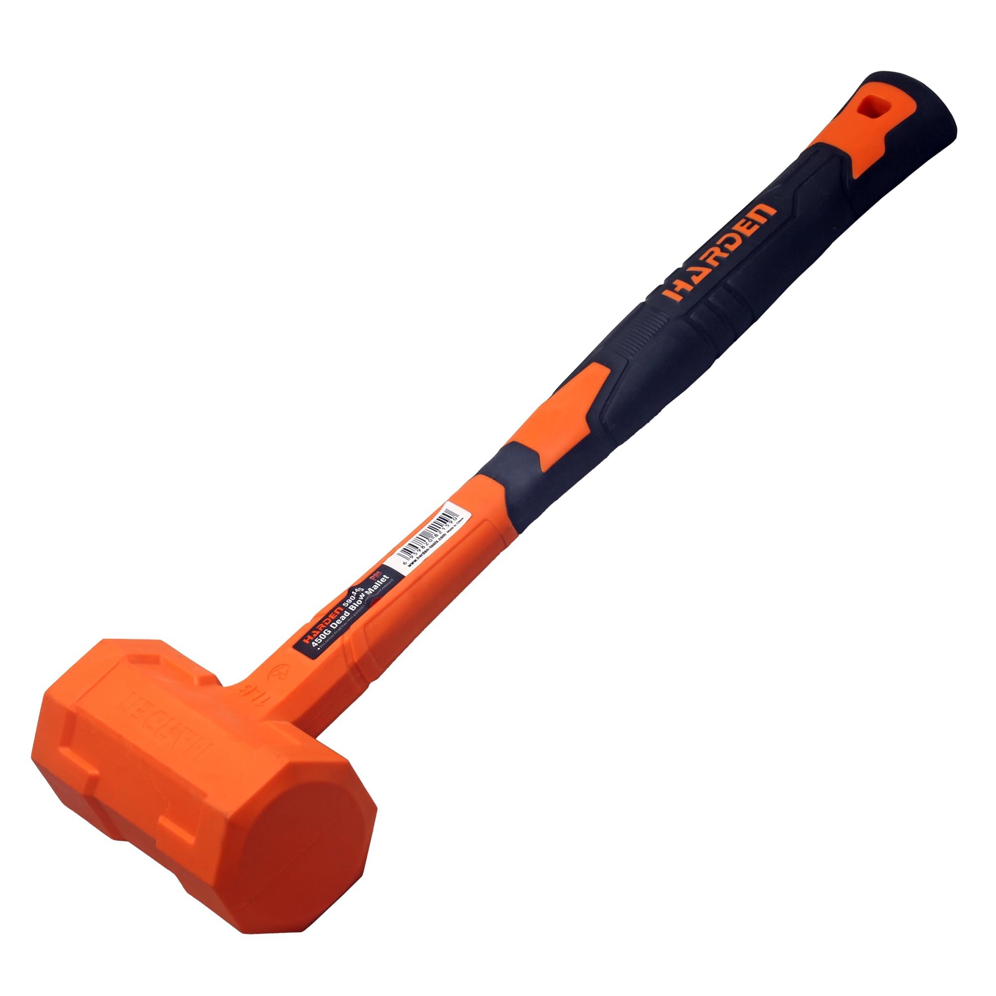 Harden 450G Dead Blow Rubber Mallet Hammer, Professional Series, Rubber with Steel handle Design, Mallet with Steel Balls, Integrated Design - 590445-image-46