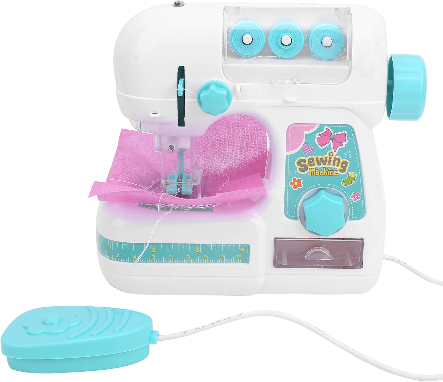Acouto S Sewing Machine Kit, Electric Toy for Clothing and Crafts - Kids