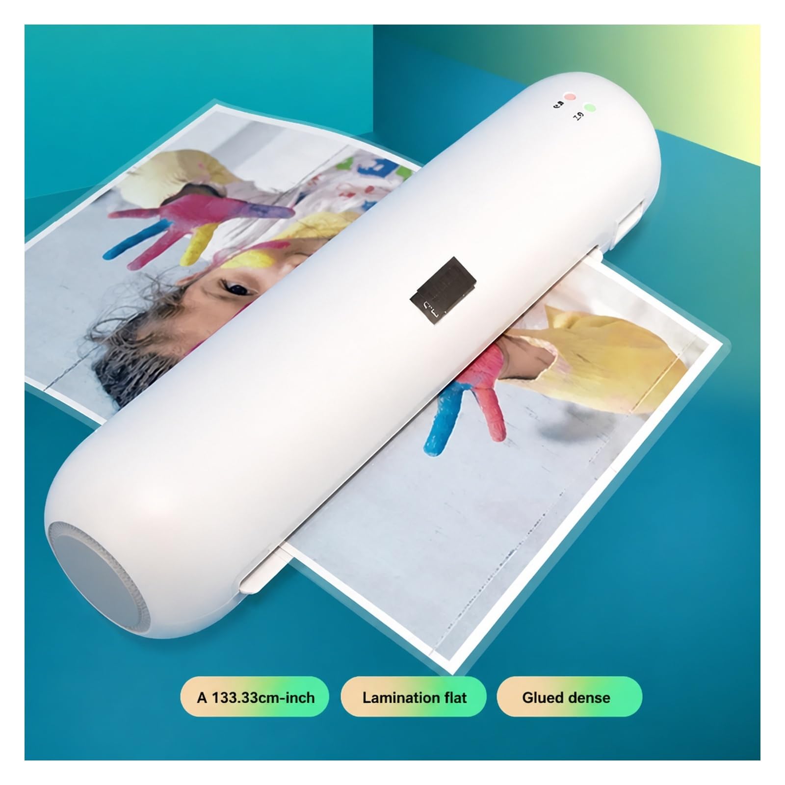 Laminator, Maszyna Do Zamykania Tworzyw Sztucznych A4 do domu i biura | 3–8 Cali, Użytku Biurowego I Domowego, Przedszkola, Laminowania Zdjęć, Dokumentów