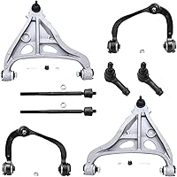 Vista 1270 de Detroit Axle - Kit de suspensión frontal de 8 piezas para Dodge Journey 2009-2015, 2 brazos de control inferiores, 2 rótulas, 2 varillas