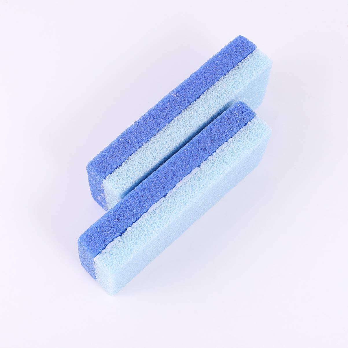 Pierre Pieds Pu Bleu Lot de 2, Exfoliant pour Peaux Mortes