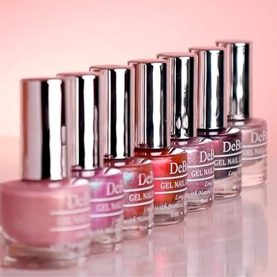 DeBelle Metallic Finish Nail Polish Combo Set of 7 Mermaid Collection | Long Lasting 21 Free Formula (8ml Each)