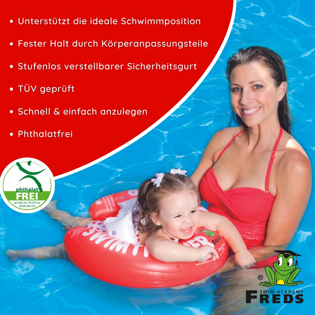 FREDS SWIM ACADEMY Swim Trainer Classic Red, ”Classic” rot (3 Monate bis 4 Jahre) - Image 4