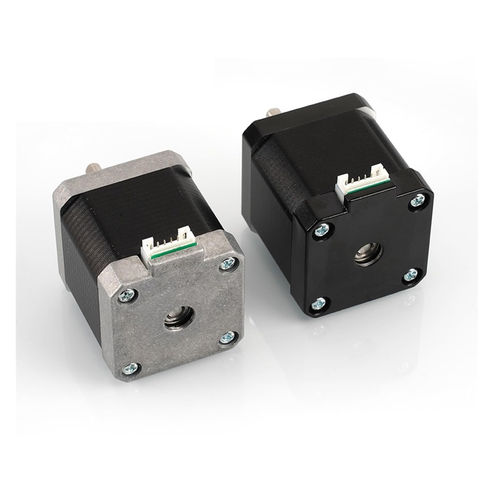 Motore passo-passo 42 48MM 60MM Altezza Motori quadrati 17HS8401 17HS8401S Con cavo Nero Nastro Parti della stampante 3D(42-60 Sliver)