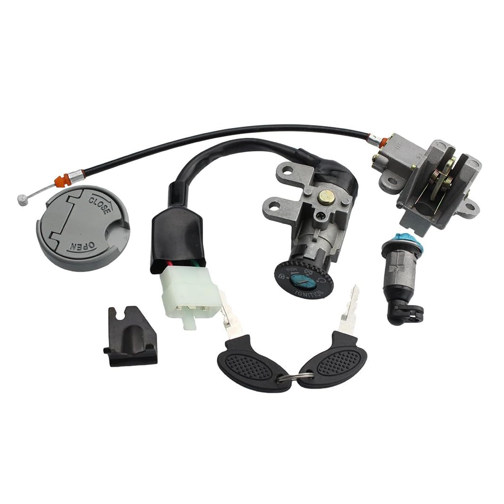 cii14No.MC50、VX2508、T24J03、YU06 Amazon.com: GOOFIT Ignition Switch Key Lock Gas Tank Cap Set