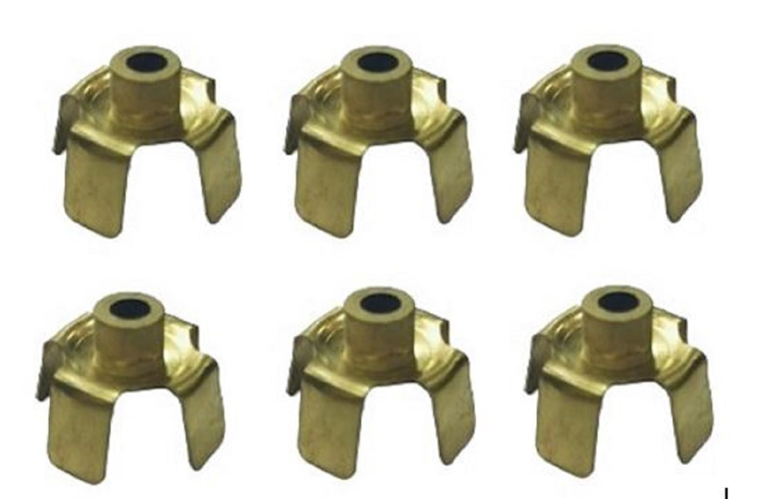 TULJA ENTERPRISES Brass Wick Holder for Oil Lamp/Cotton Wick Holder for Pooja/Fits in All Type Diyas/Cup/Plate/Stand for Batti/Adjustable with Height & Width (Pack of 6) (B09QG3C8W2) Amazon Price History, Amazon Price Tracker