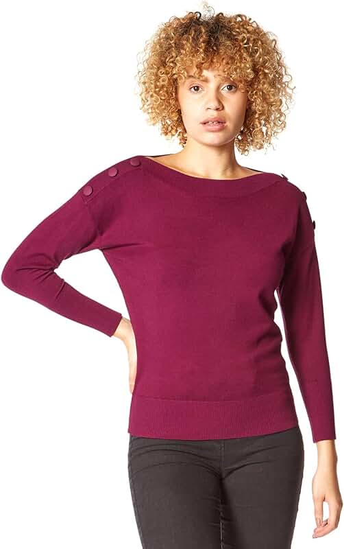 Amazon.co.uk plum jumper women