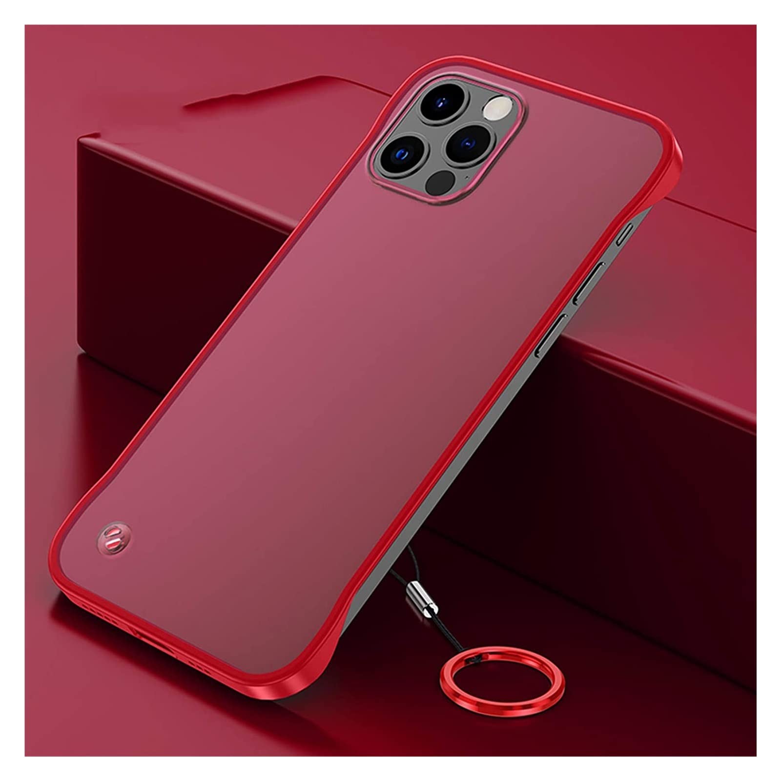 Coque iPhone 12 Pro Max fine sans bord latérale résolvant les chutes d'angles - 8