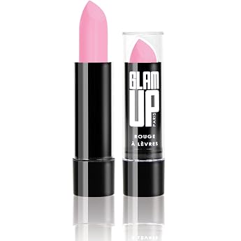 Glam'Up Paris - Creamy and Moisturising Lipstick - Soft and Melting Texture - Bright and Intense Colour - No. 06 - Organdi Pink