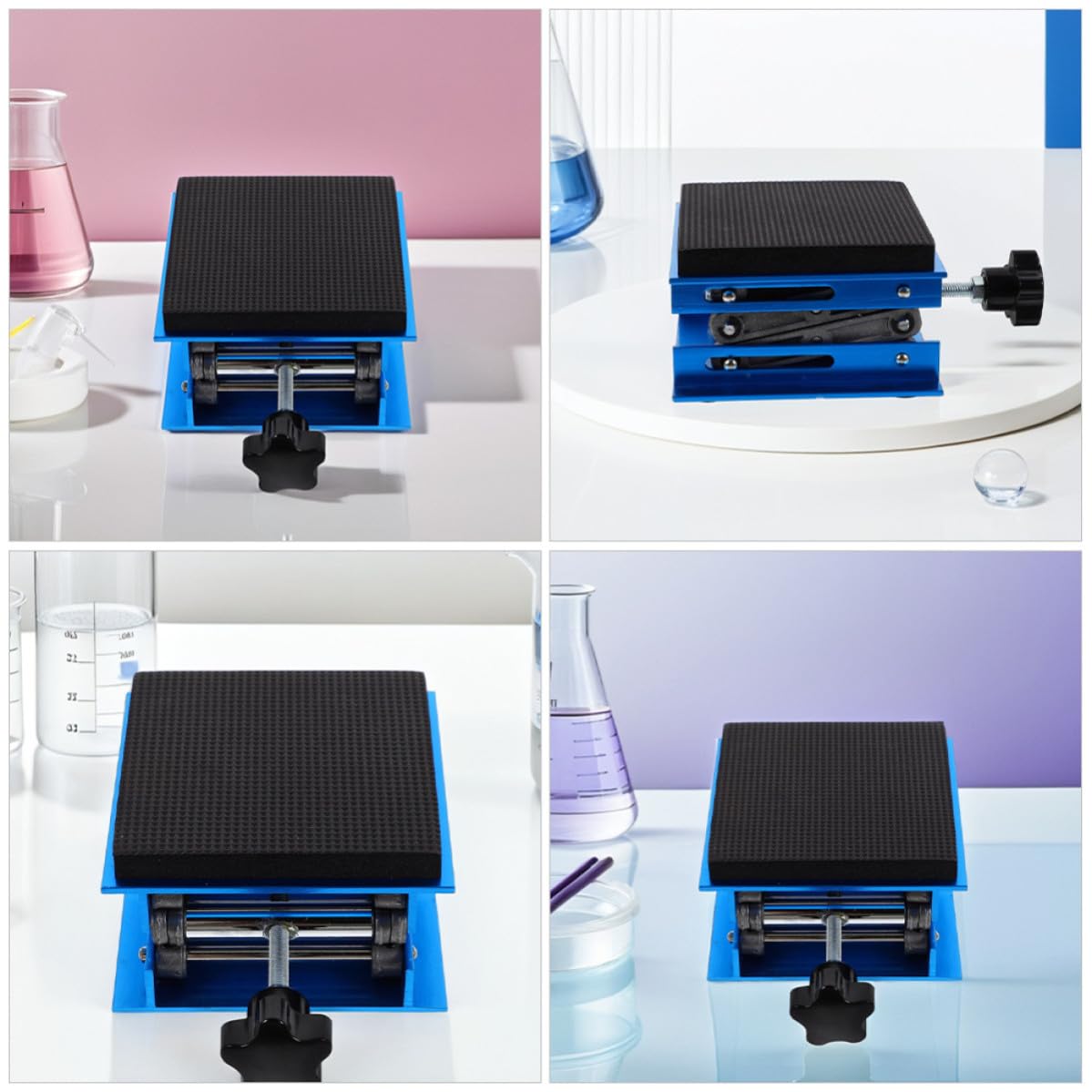 Piattaforma CM Alluminio Elevatrice in Lega di 15x15 da Laboratorio