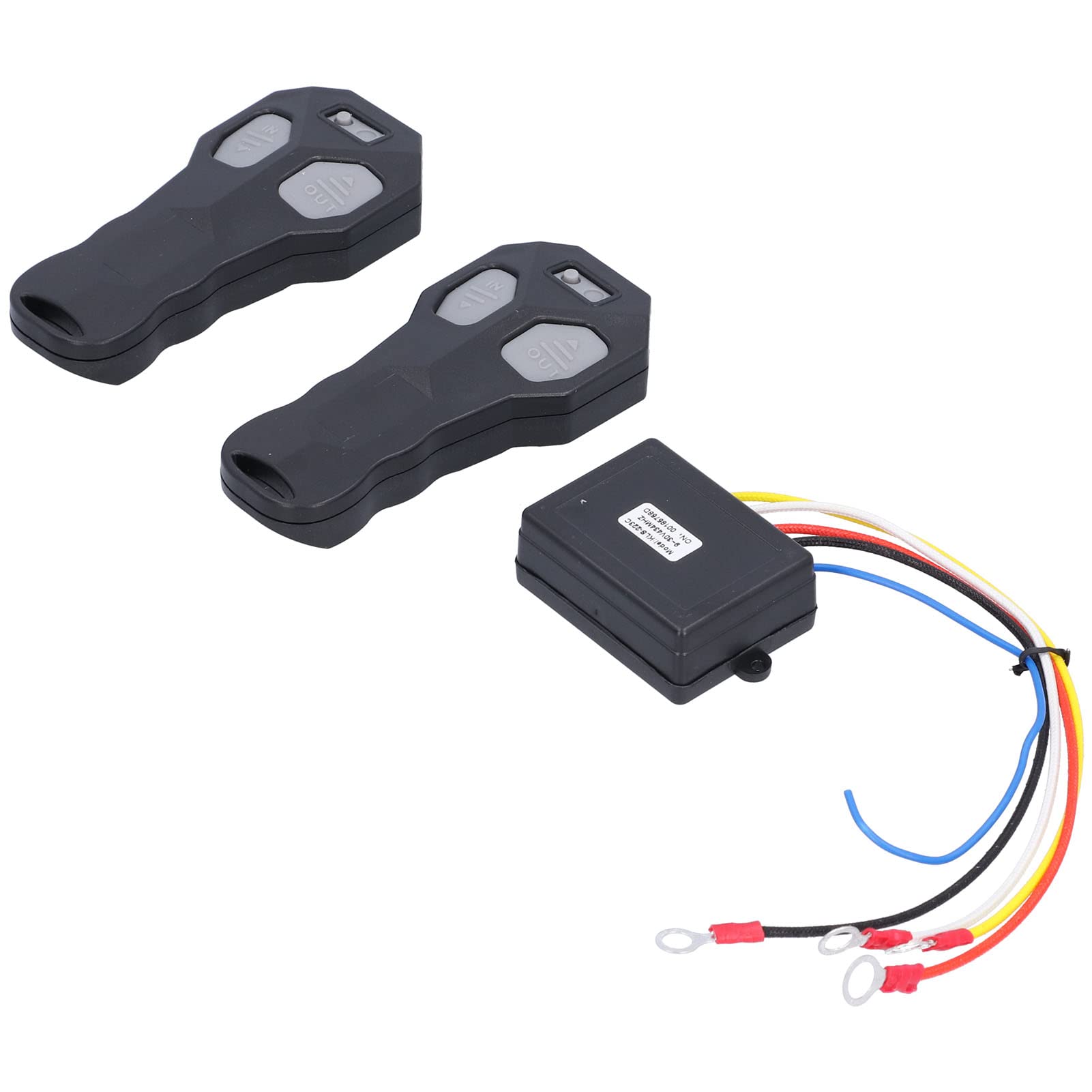 Telecommande Sans Fil Treuil Kit De Télécommande De Treuil Sans Fil, Akozon 12V 50 Pieds Télécommande De Commutateur De Combiné Console De Marche Arrière à Maintien Manuel Pour Camion ATV Kit émetteur