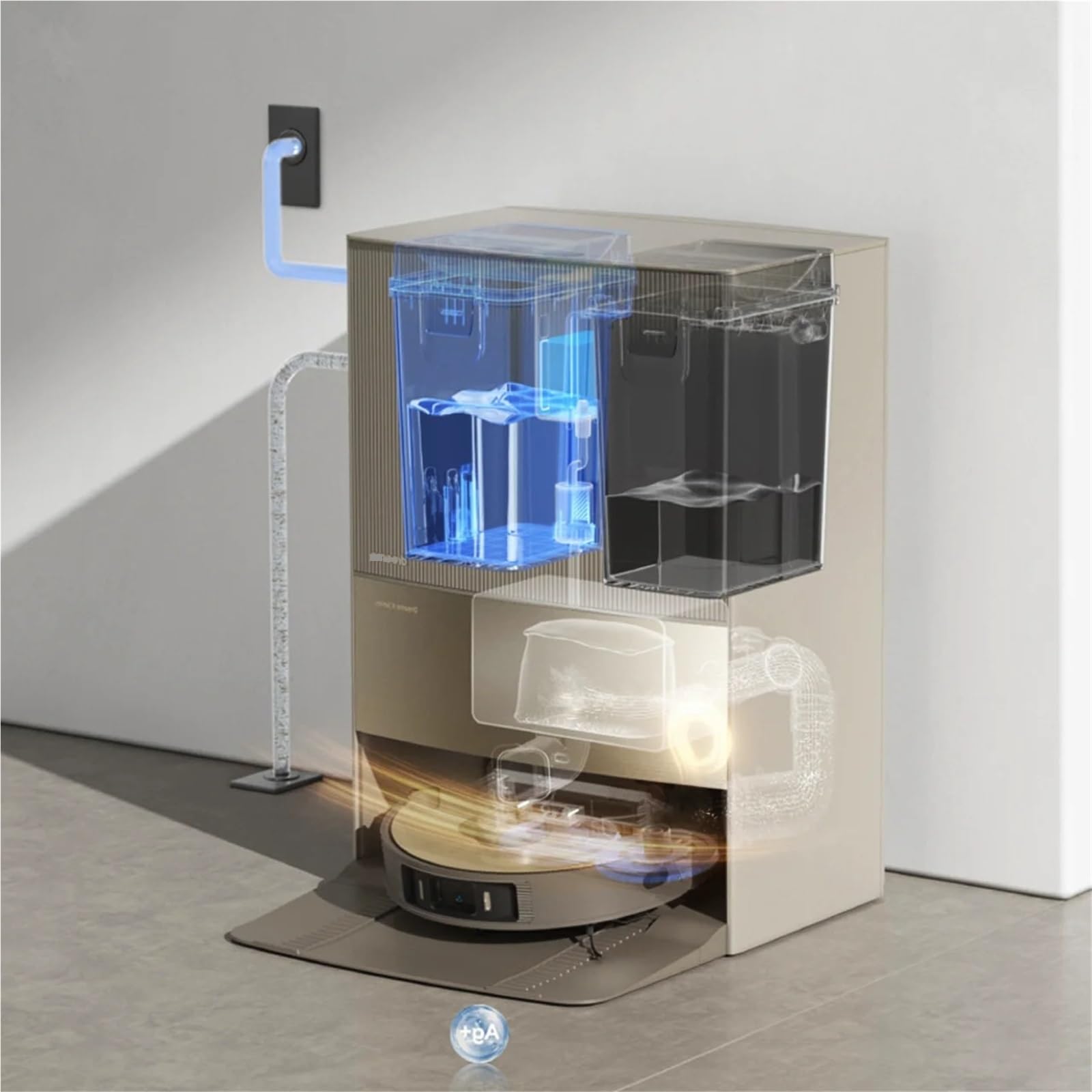 Limpiador de suelos de 5 unidades, compatible con Dreame L20, L30 Ultra, X10, X20 Plus, L10 Prime y L10s Pro. Detergente for robot aspirador.