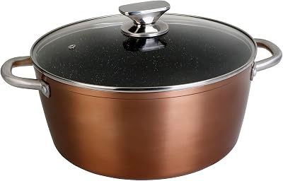 WECOOK Professional — cazuela alta inducción con acabado cobre