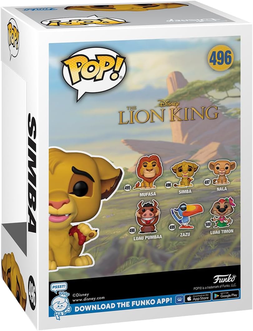 Funko Disney Lion King Simba Pop Action Figure Multicolor