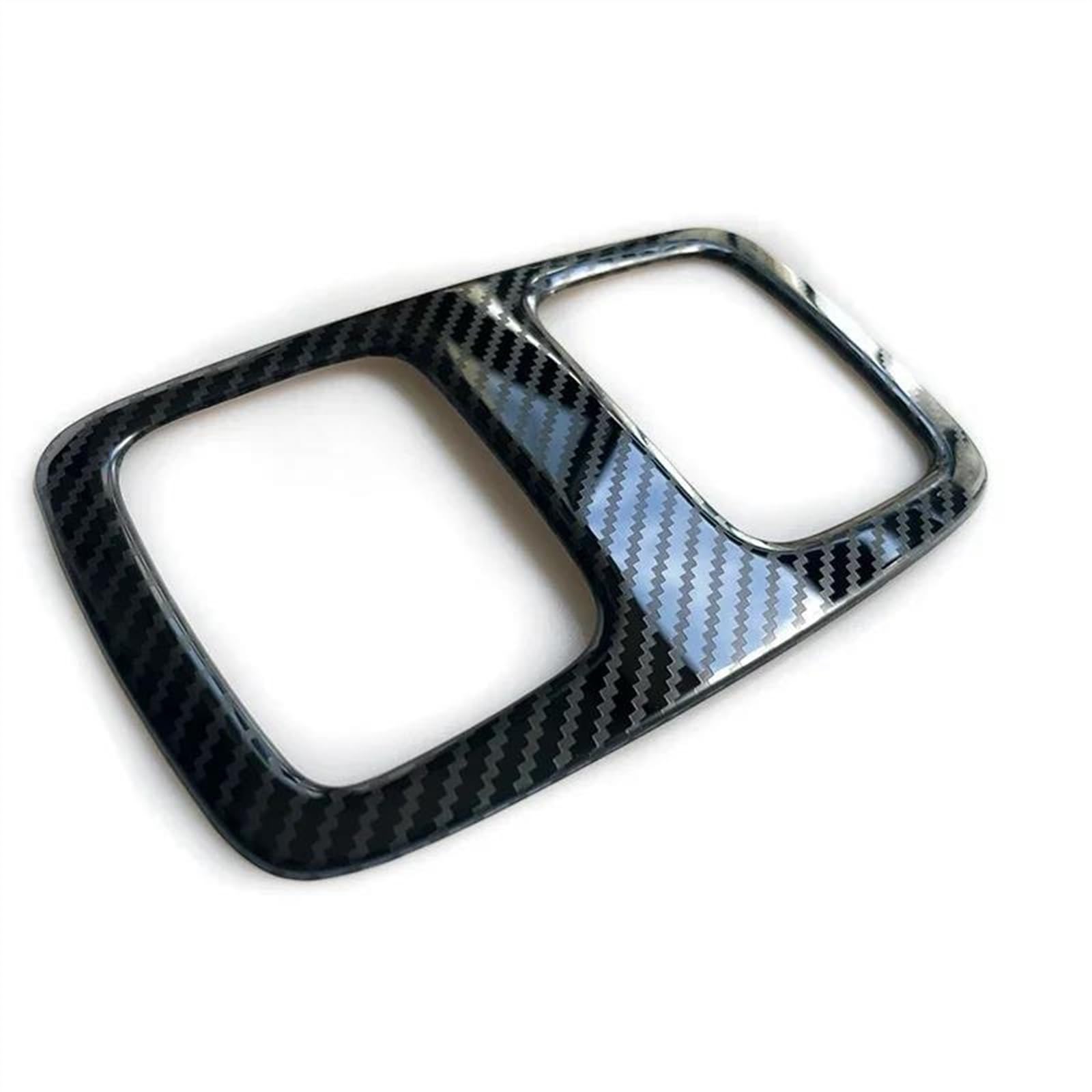 Car Rear Console Center Air Conditioner Vent Outlet Frame Cover Trim Stickers for Hyundai for Tucson 2021 2022 2023 NX4 HGMGFYCX(Carbon Fiber Look)