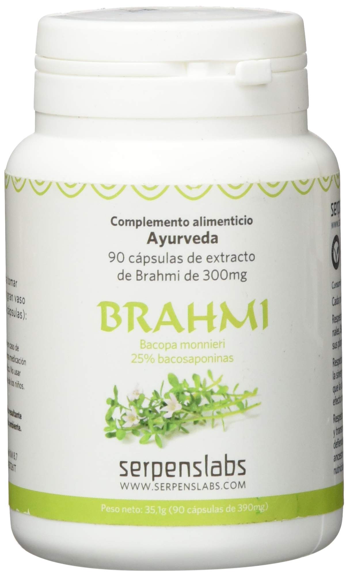SERPENS BRAHMI 90cap contre le stress et les pertes de mémoire récurrentes