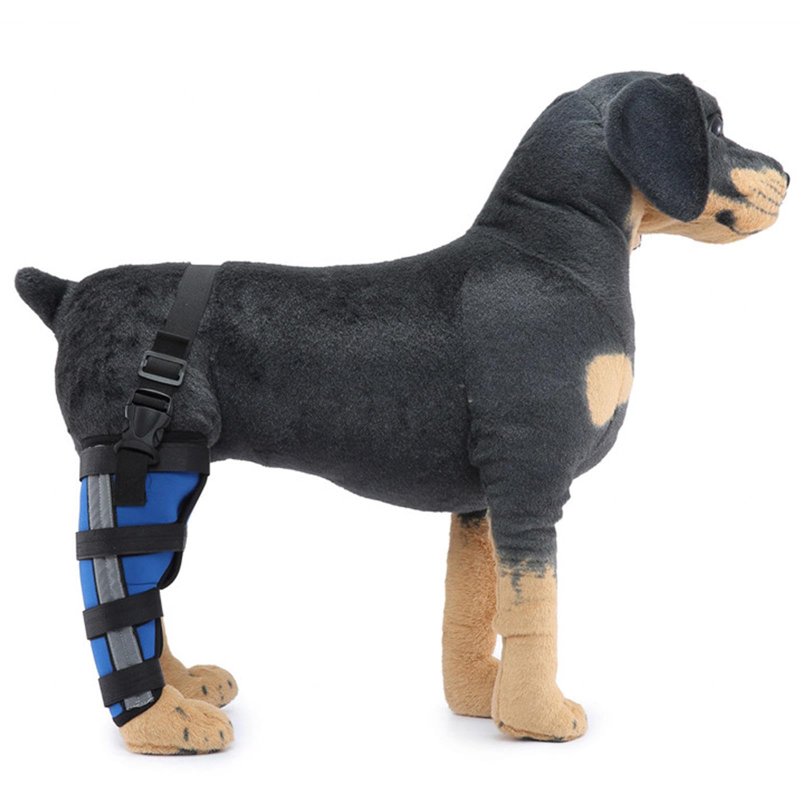 Stabilizator stawu kolanowego dla psa, stabilizator stawu krzyżowego dla podartych przednich i tylnych nóg, zespół cieśni nadgarstka, regulowany za pomocą stabilizatorów bocznych
