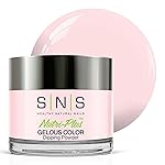 SNS Nail Dip Powder, Gelous Color Dipping Powder - Barely Touch (Natural, Nudes/Pastel, Cream) - Long-Lasting Dip Nail Color Lasts 14 Days - Low-Odor & No UV Lamp Required - 1.5oz