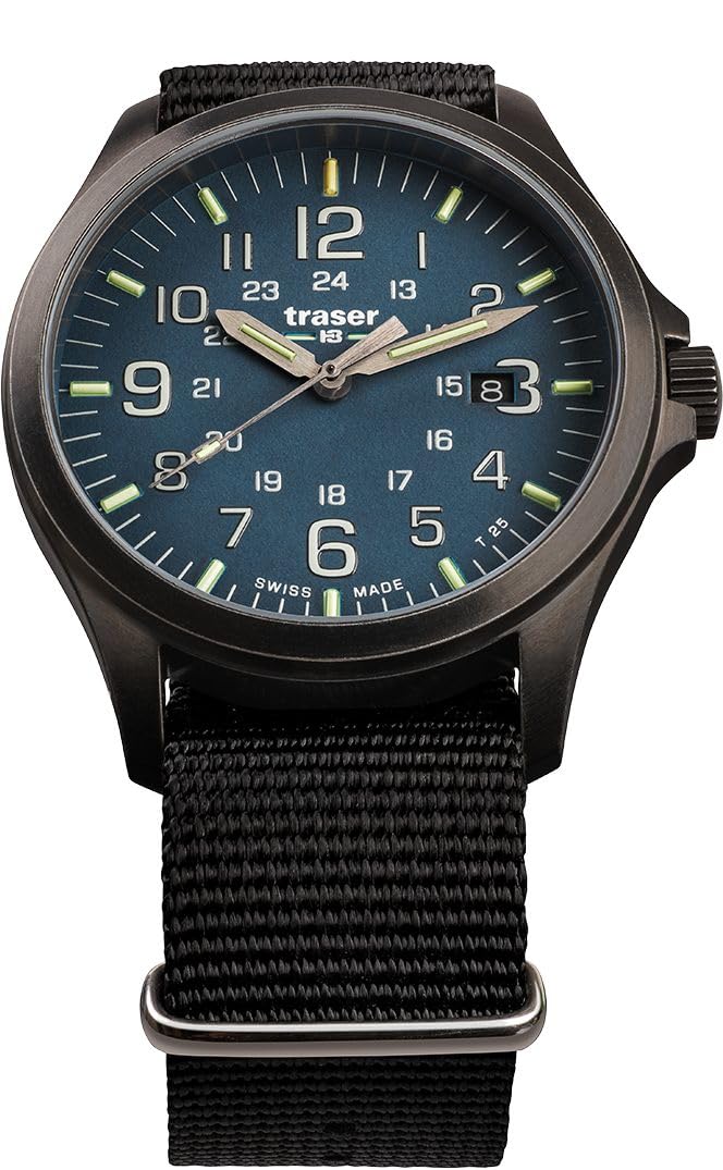 Amazon.co.jp: [トレーサー] 腕時計 P67 Officer Pro GunMetal