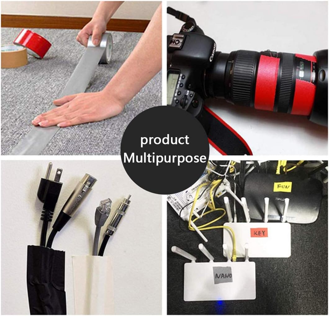 Your Tape Gaffers Tape Red 1"X 60 Yards Per Roll Professional Grade Premium Gaffer, Residue Free, Easy to Tear : Everything Else