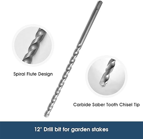 Miniatura 3 de Juego de 20 estacas de jardín de 4 pies con estacas de tomate para soporte de plantas al aire libre, 0.43 pulgadas de diámetro