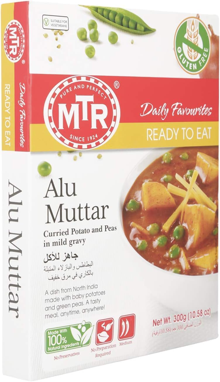 Mtr Alu Muttar Potatoes and Peas, 300 g