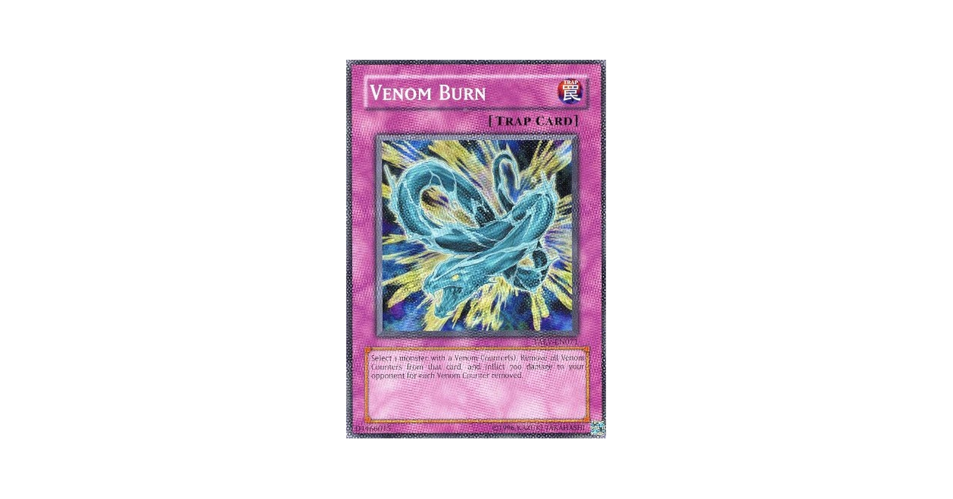 Amazon.com: Yu-Gi-Oh! - Venom Burn (TAEV-EN071) - Tactical