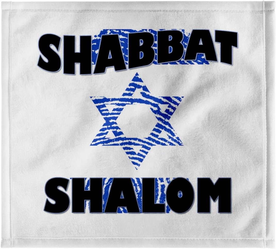 3dRose Shabbat Shalom. 22x30 Bath Hand Pool Towel