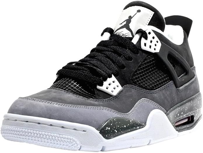 Nike Air Jordan 4 retro paura confezione Oreo sneaker in pelle, Nero :  Amazon.it: Scarpe e borse